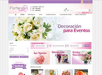 tienda online floristeria