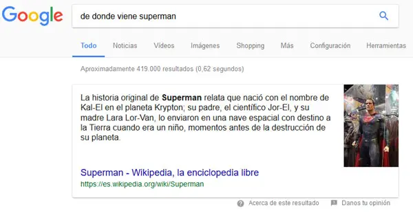 Posicionamiento Semantico Google