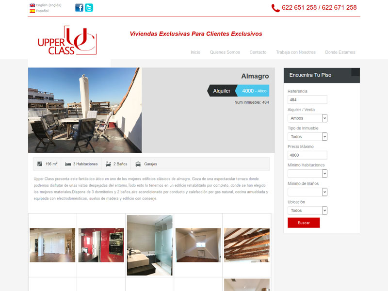 Diseño Web Inmobiliaria Madrid